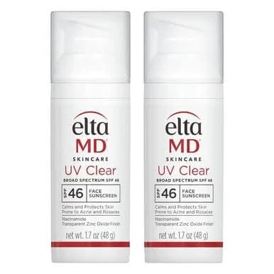 EltaMD UV Clear Sunscreen SPF 46 Untinted Value Duo - Face Cream