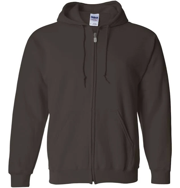 Gildan Heavy Blend Adult Full Zip Hooded Sweatshirt
