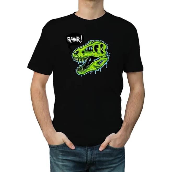 BannerBuzz Custom Crew Neck Printed T-Shirt