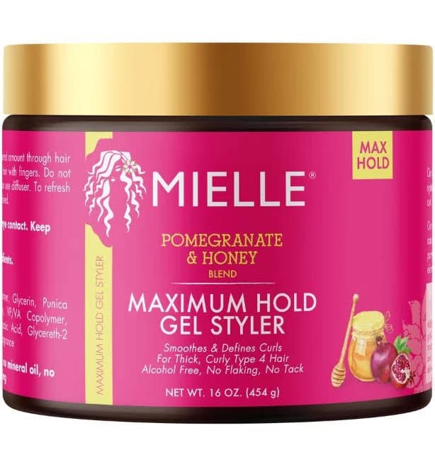 Mielle Maximum Hold Gel Styler Pomegranate & Honey