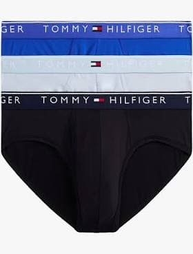 Tommy Hilfiger Men's 3-Pack Moisture-Wicking Briefs