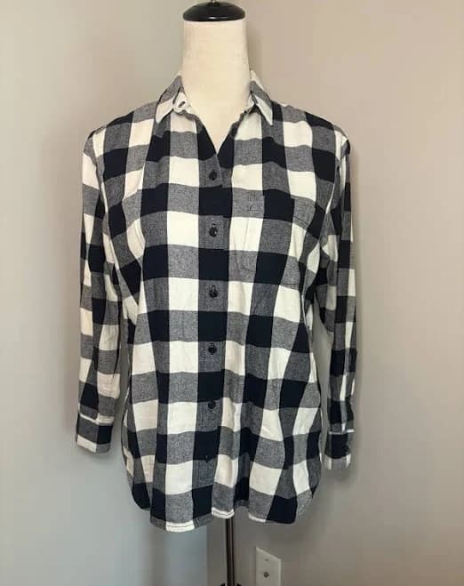 Madewell Oversized Flannel Shirt