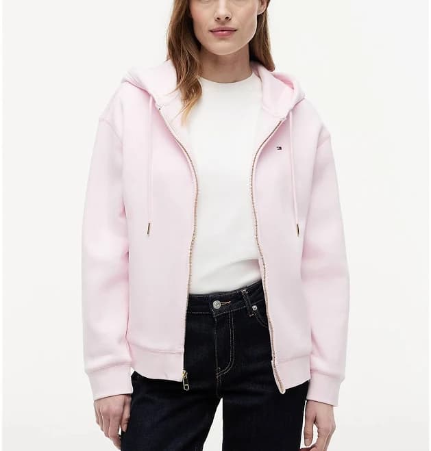 Tommy Hilfiger Women's Relaxed Fit Zip Hoodie
