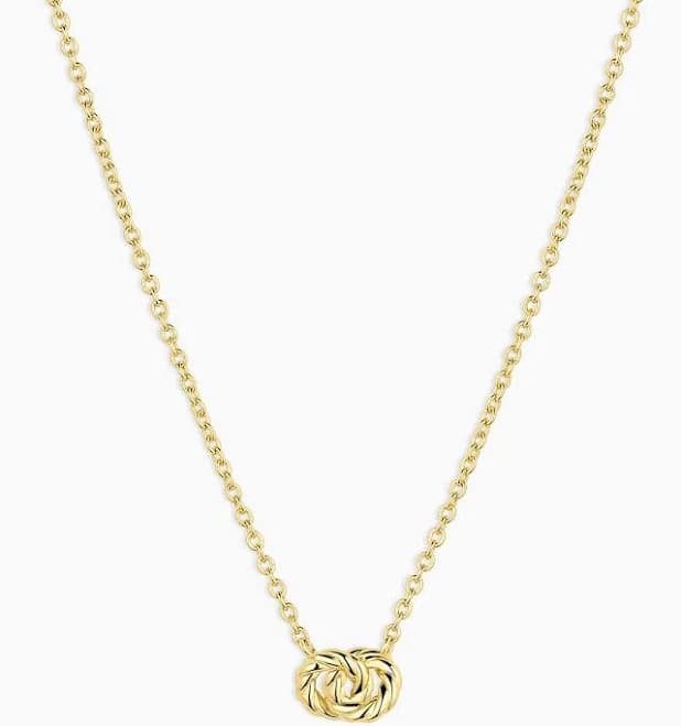 Gorjana Women's 18k Gold Crew Interlocking Necklace