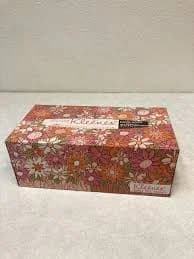 Kleenex Tissue VINTAGE 1971 Pink 2-ply 280 Count Pink Orange Floral Box