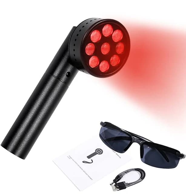 Handheld Red Light Therapy Device