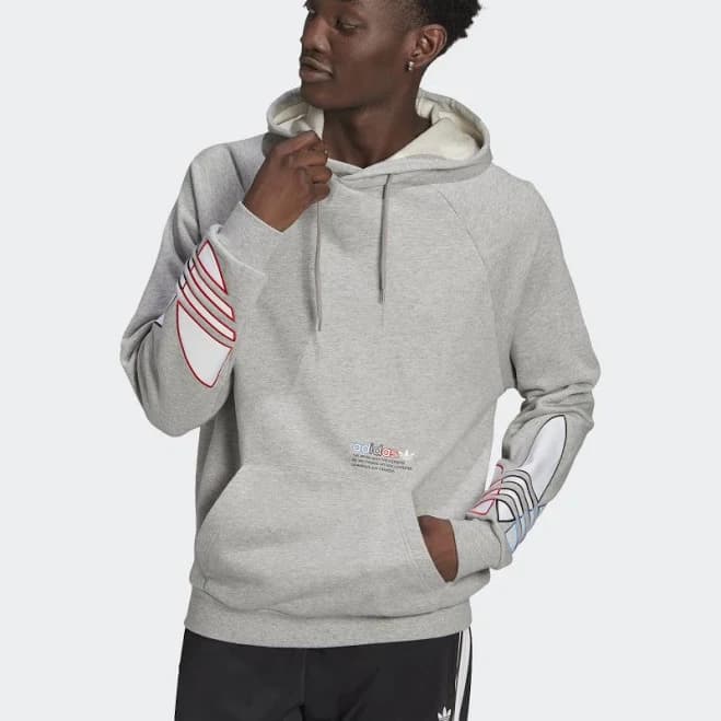 Adidas Men's Tricolor Hoodie