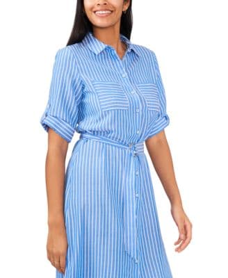 Riley & Rae Women's Belted Maxi Dress, Created for Macy's - Macy's