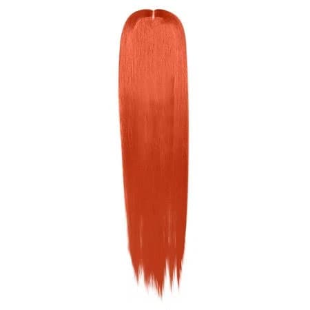 Tuscom Women's Heat-Resistant Synthetic Hair Wig with Middle Part & Bangs