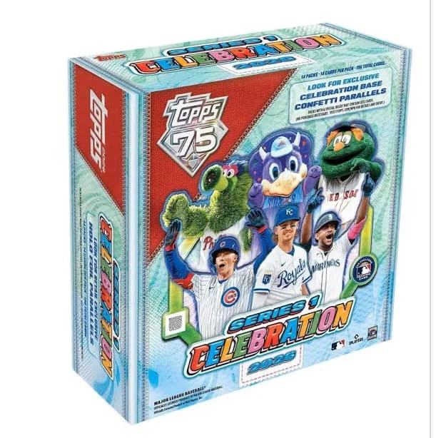 Topps Baseball Series 1 Celebration Mega Box