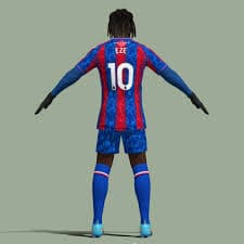 T-Pose Rigged Eberechi Eze Crystal Palace 24-25 - 3DPassion.NET