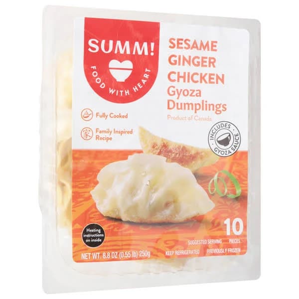 Summ Sesame Ginger Chicken Gyoza Dumpling