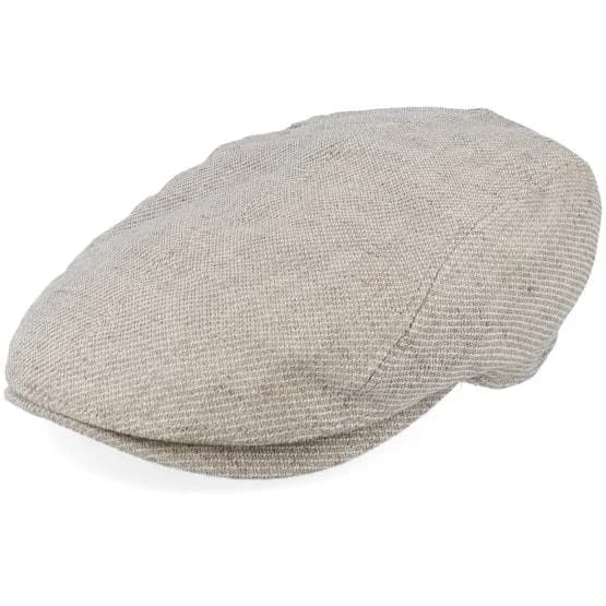Lierys Men's Classic Ivy Linen Flat Cap