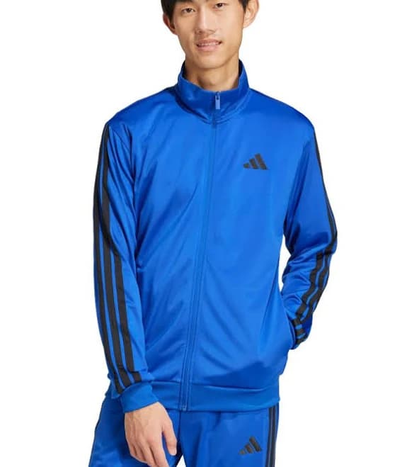 adidas Men's 3-Stripes Tricot Track Jacket