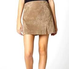 Blank NYC | Skirts | Blanknyc Suede Mini Skirt Size 26 | Poshmark