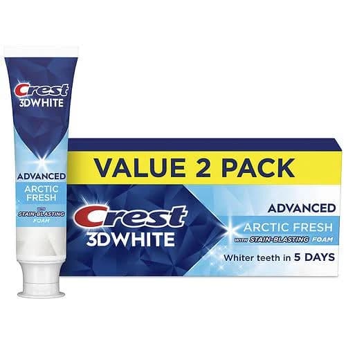 Crest 3D White Advanced Teeth Whitening Arctic Fresh Toothpaste