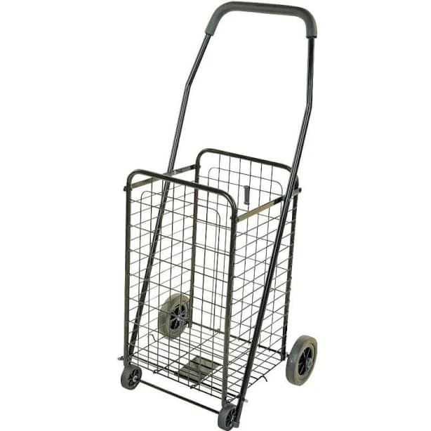 Shopping Cart- 85 Lb Capacity- Black