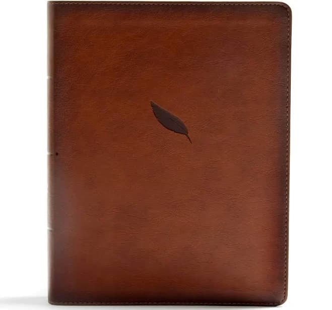 CSB Legacy Notetaking Bible, Tan LeatherTouch