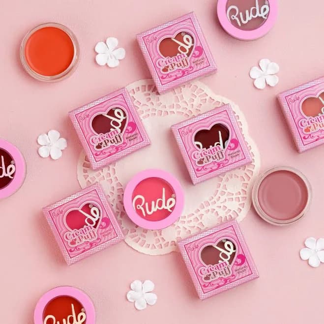 Rude Cream Puff Natural Blush