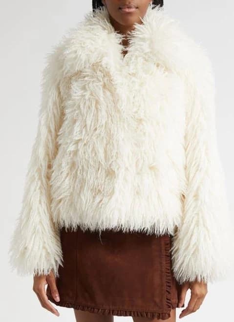 Cinq A Sept Women's Geraldine Faux Fur Coat