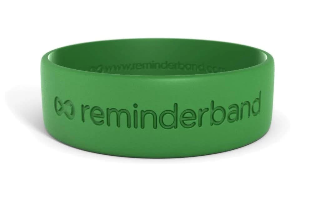 3/4-Inch Extra Wide Silicone Wristband