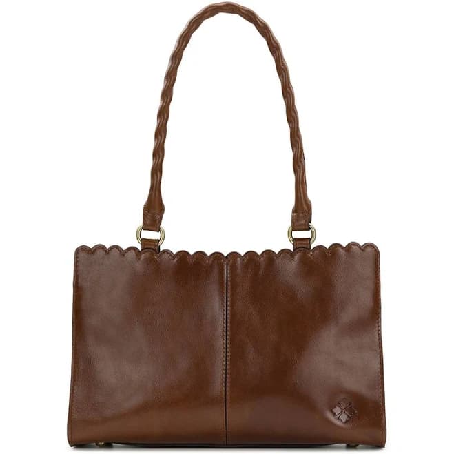 Vintage Distressed Leather Satchel