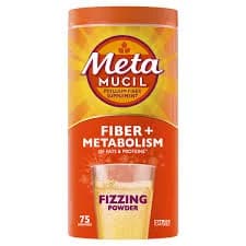 Metamucil Daily Fiber Supplement with Vitamins C, D & B12, Plant Based Fiber