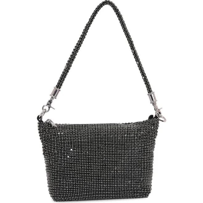 BERNESS Women's Rhinestone Shoulder Bag