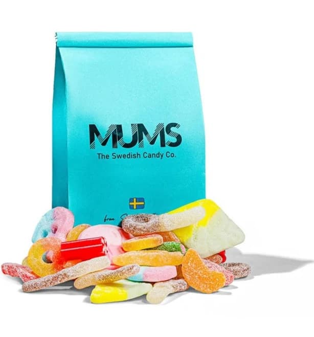 Swedish Candy Bubs Sour Mix – Vegan Gummy Candy from Sweden – Tangy, Chewy, and Plant-Based Scandinavian Treats – 100% Gelatin-Free