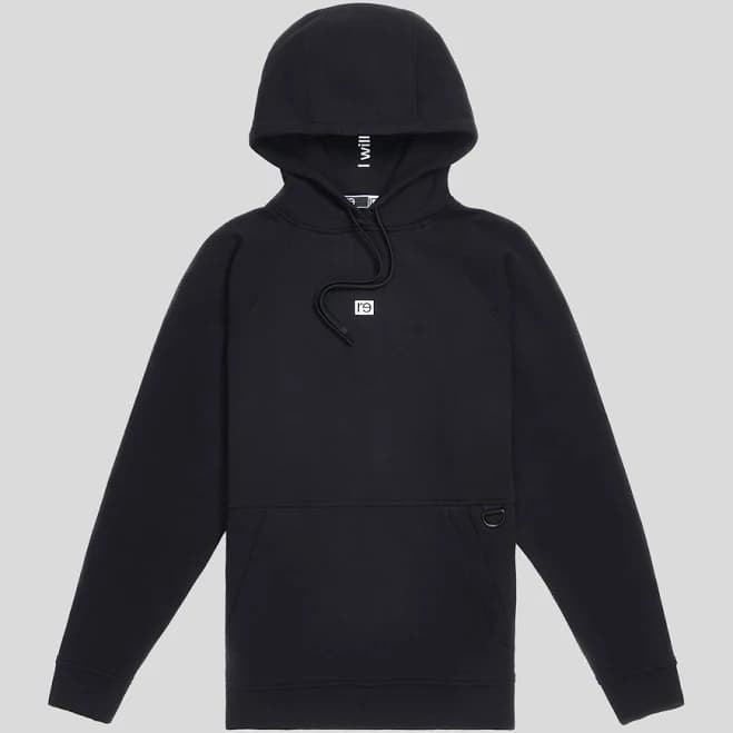 Re-inc Bw Hoodie Black With White Box Logo Size Small