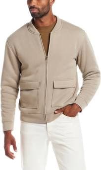 Weatherproof Men's Vintage Sherpa Lined Bomber Jacket
