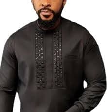 African Clothing For Men Dashiki Outfits Long Sleeve Shirt And Pants Plus Size 2 Pieces Set African Mens Clothes(Medium) at Amazon Men's Clothing store
