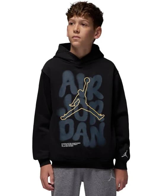 Jordan Boys' Spray Graphic Pull-On Hoodie