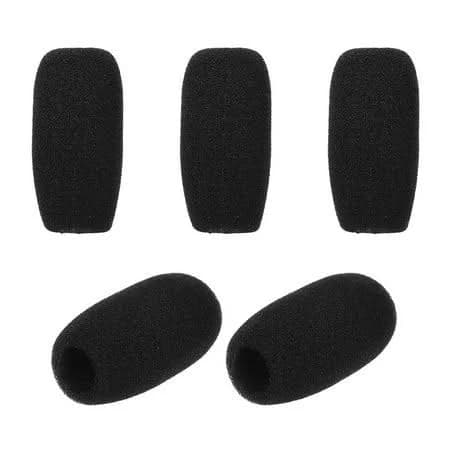 5-Pack Mini Microphone Foam Windscreens