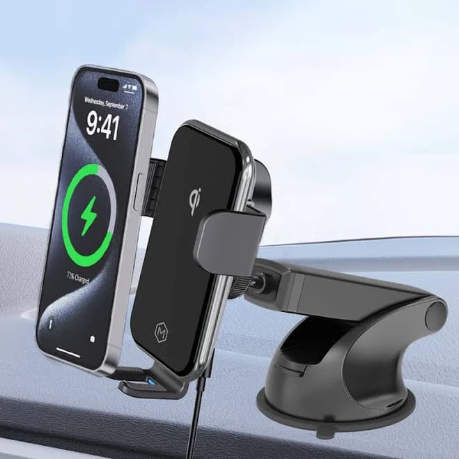 Auto Grip Fast Wireless Car Charger Mount