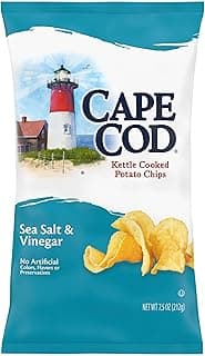Cape Cod Sea Salt & Vinegar Chips, 7.5 Oz Bag