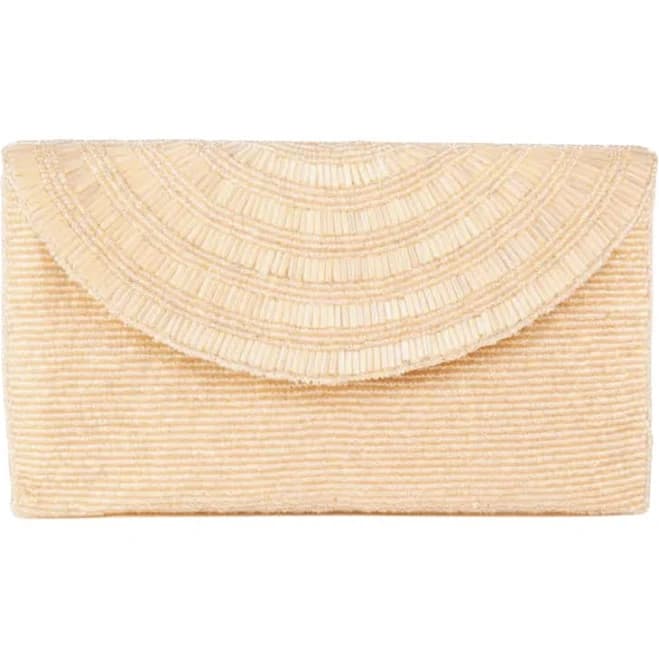 Fully Beaded Envelope Clutch