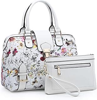 Women Barrel Handbags Fashion Satchel Bags Top Handle Shoulder Purses Vegan Leather Work Tote