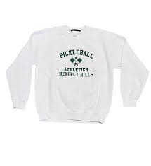 WOMENS PICKLEBALL WHITE SWEATSHIRT – Kitson LA