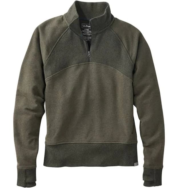 L.L.Bean Women's Cozy Quarter-Zip Pullover