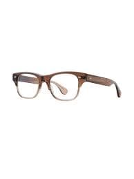 Garrett Leight Rodriguez Glasses | Brown | FARFETCH ID