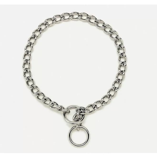 Coastal Pet Choke Chain Dog Collar - Silver - 22"