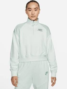 Nike Women's Sportswear Air 1/4-Zip Fleece Top