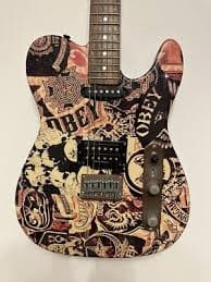 Fender Squier Obey Propaganda Telecaster Limited Edition Electric Guitar 2005 | eBay