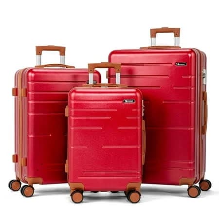 Zimtown 3 Piece Luggage Set