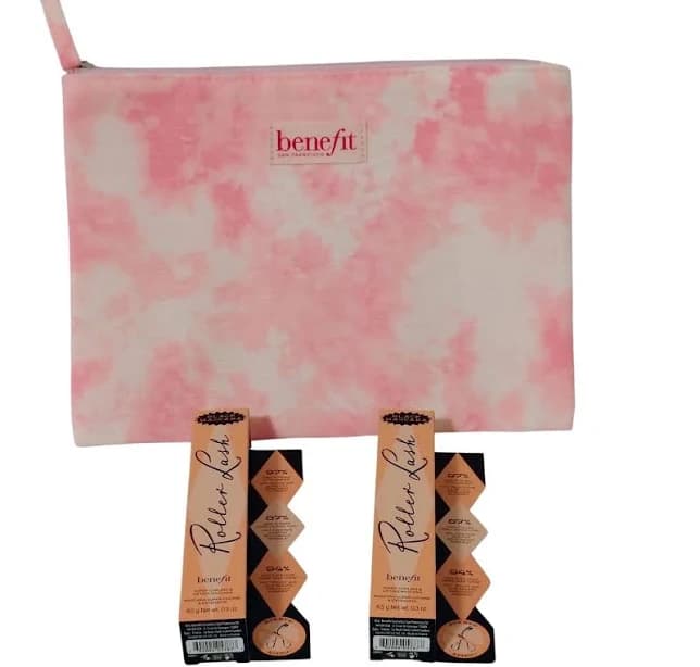 Benefit Super Curling Lifting Mascara Roller Lash Pink Tie Dye Makeup