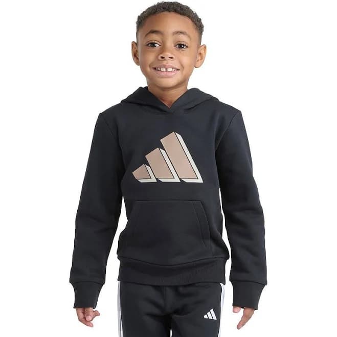 adidas Boys' Collegiate Cotton Fleece Pullover