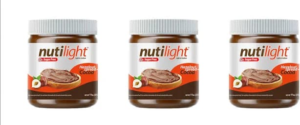 Nutilight Sugar-Free Hazelnut Spread with Cocoa