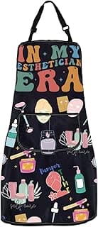 WSNANG Esthetician Apron In My Esthetician Era Apron Beauty Artist Gift Waxer Apron for Wax Lady Specialist Salon Gift