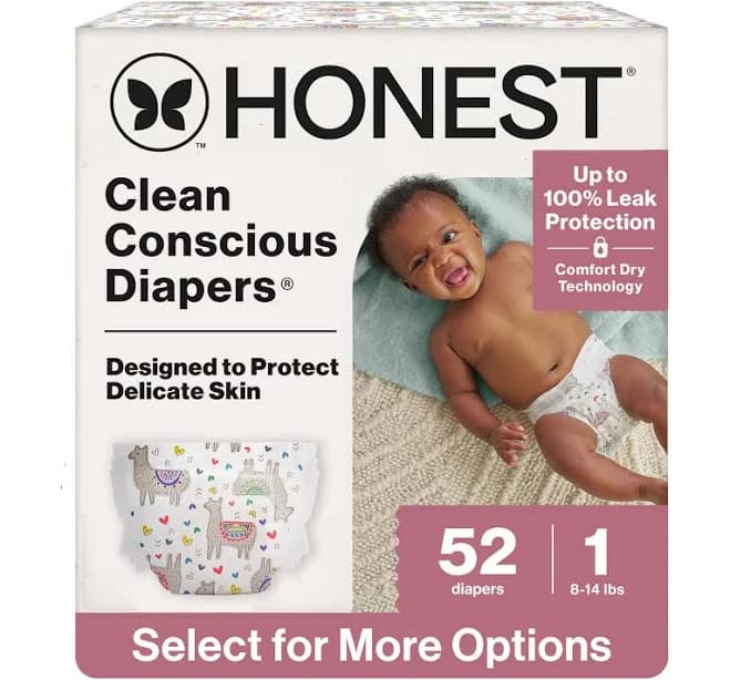 The Honest Company Clean Conscious Baby Diapers